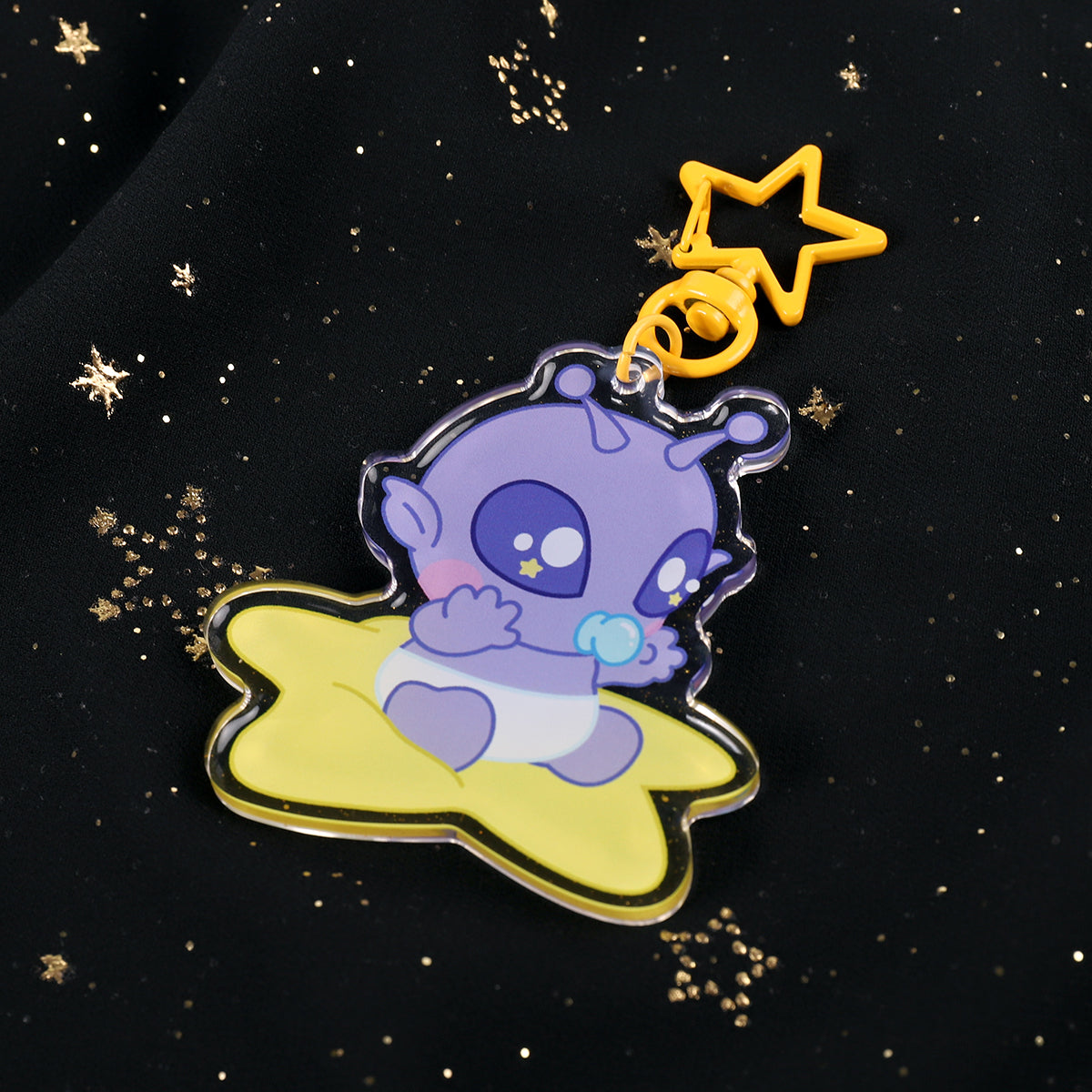 Cosmic Crybabies Keychain 2.5”