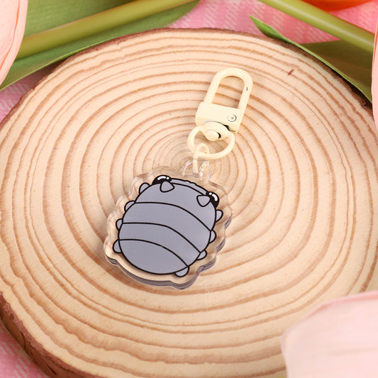 Isopod- Cutie Crawlers Keychains 1.5”