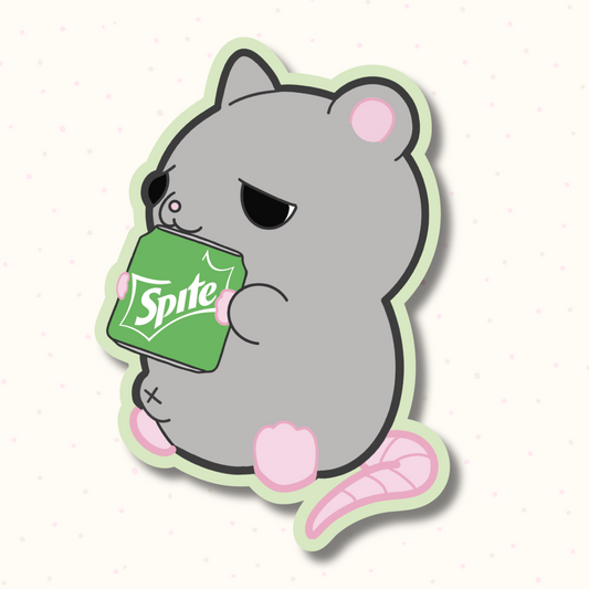 Rat Spite 3" Sticker