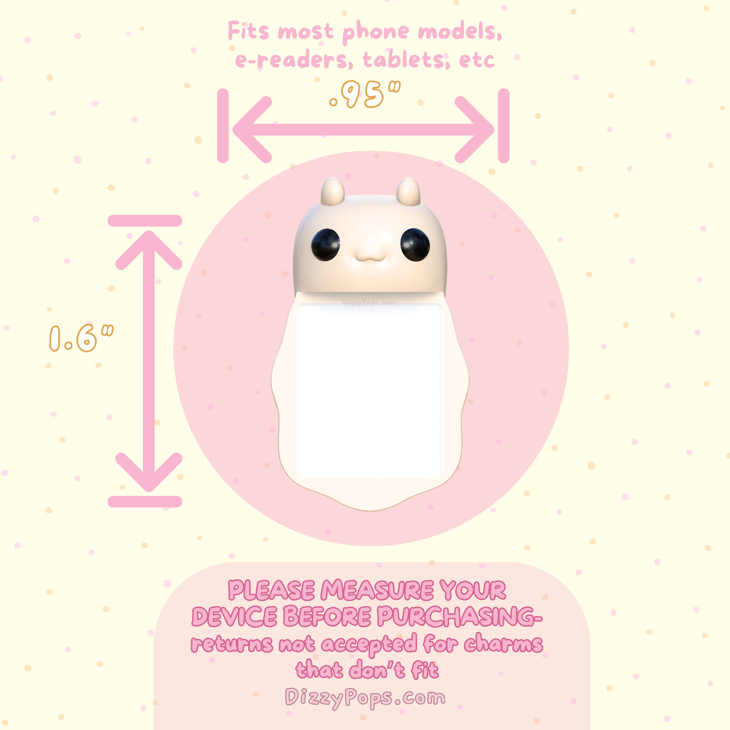 Snail Peeker Charm