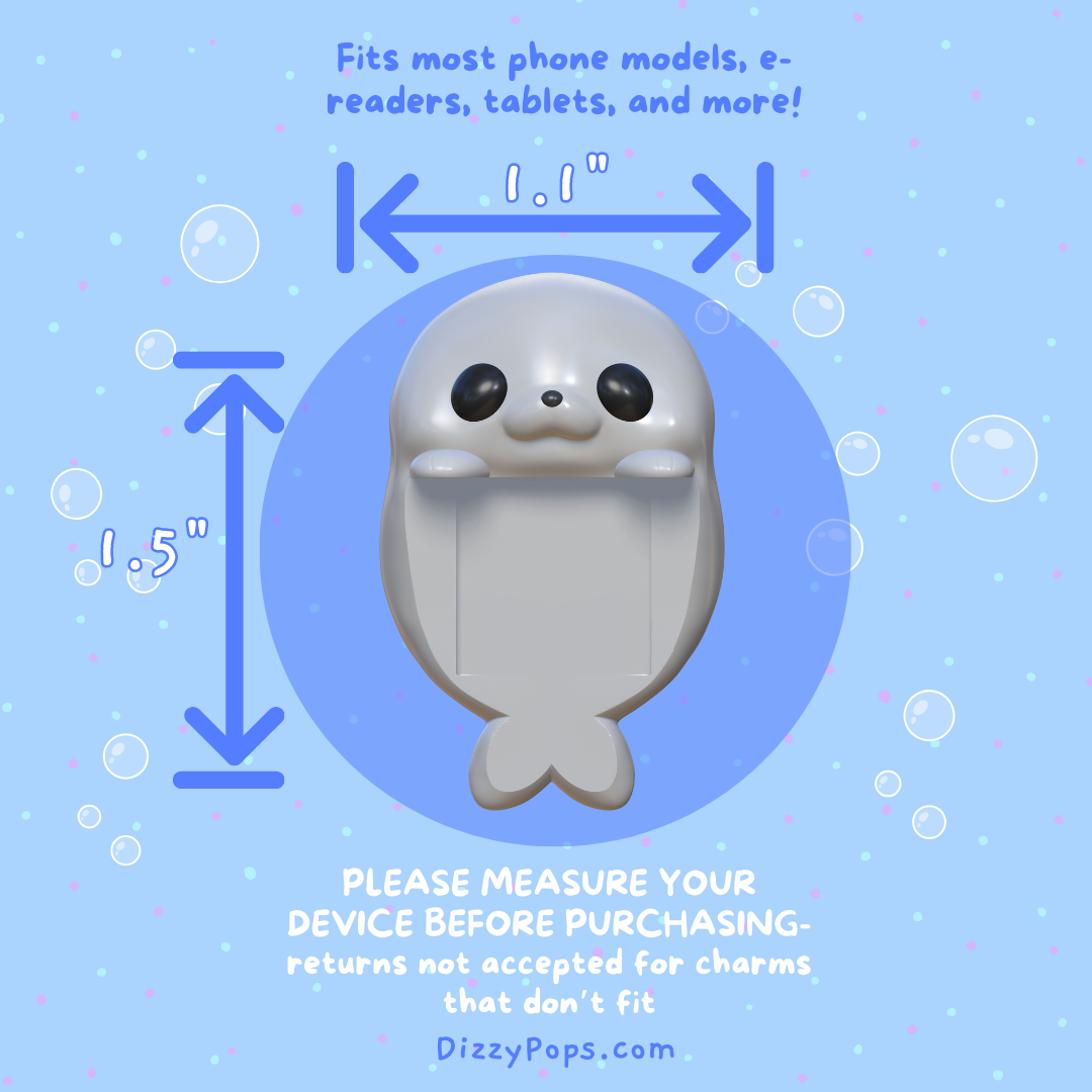 Seal Peeker Charm