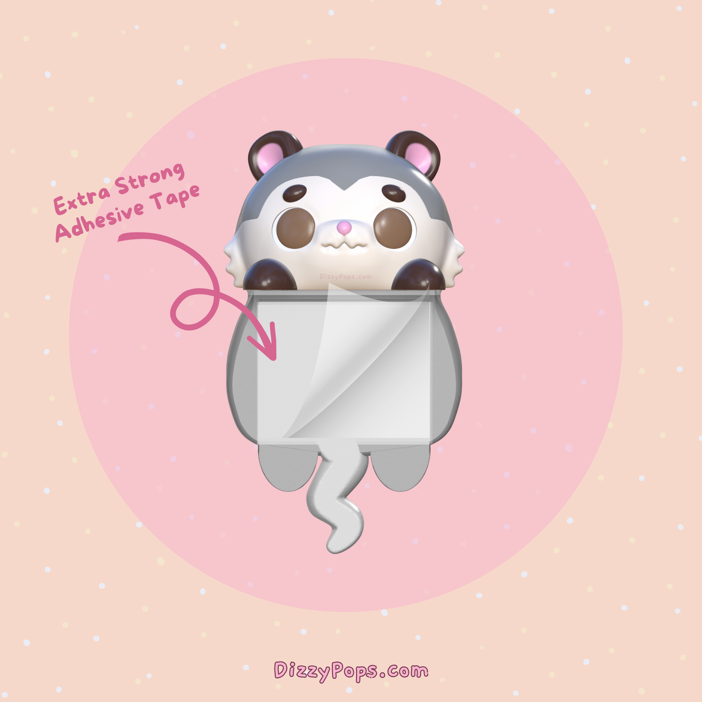 Possum Peeker Charm