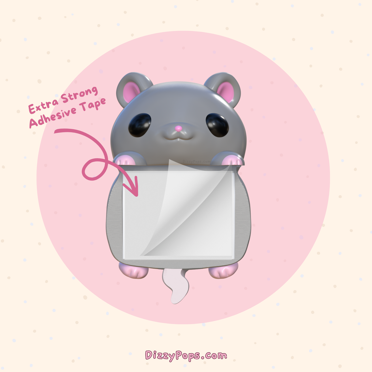 Rat Peeker Charm