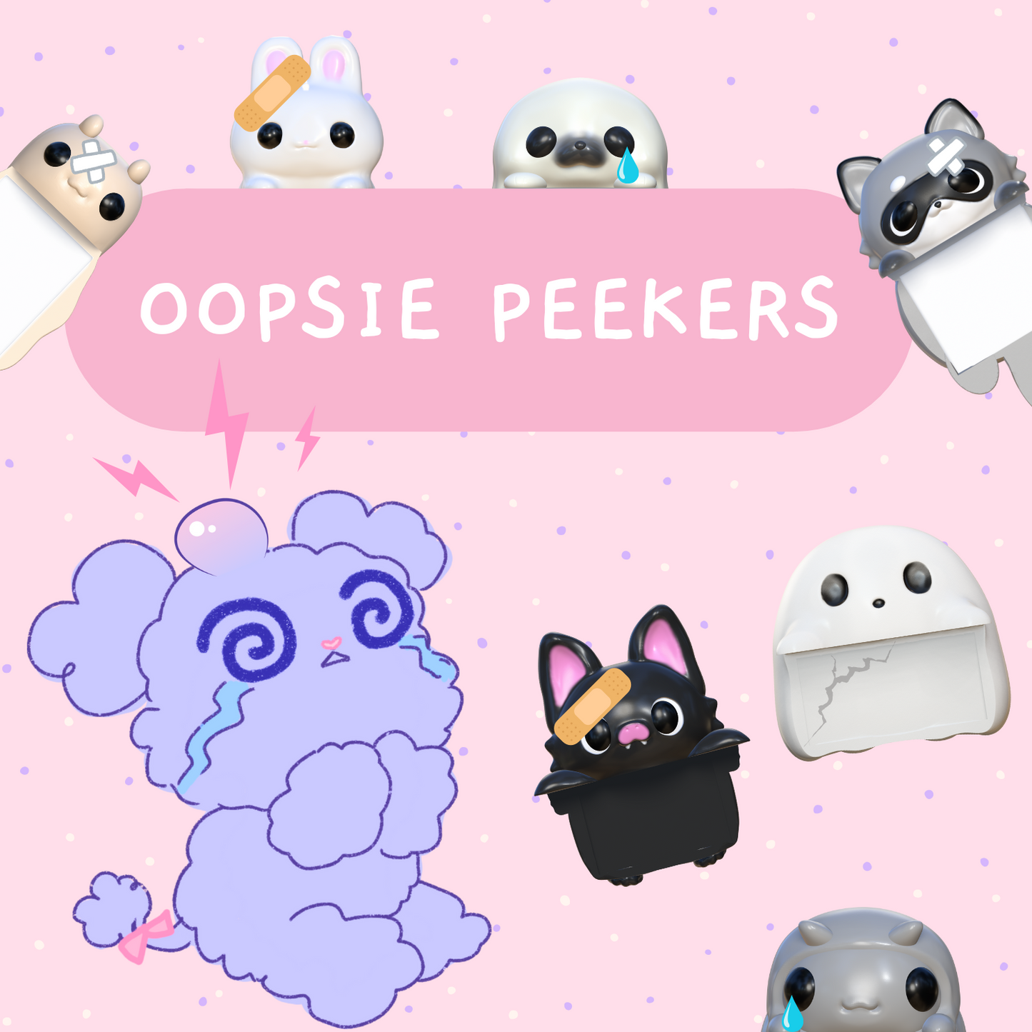 OOPSIES- Peeker Charms