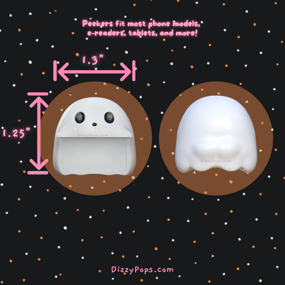 Ghost Peeker Charm