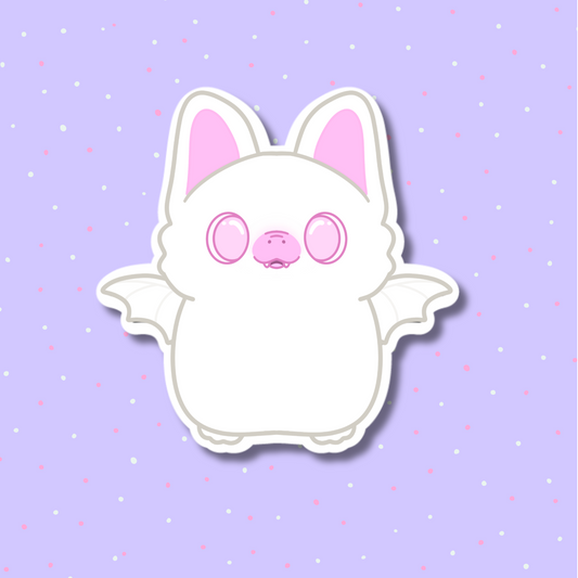 Albino Bat Sticker