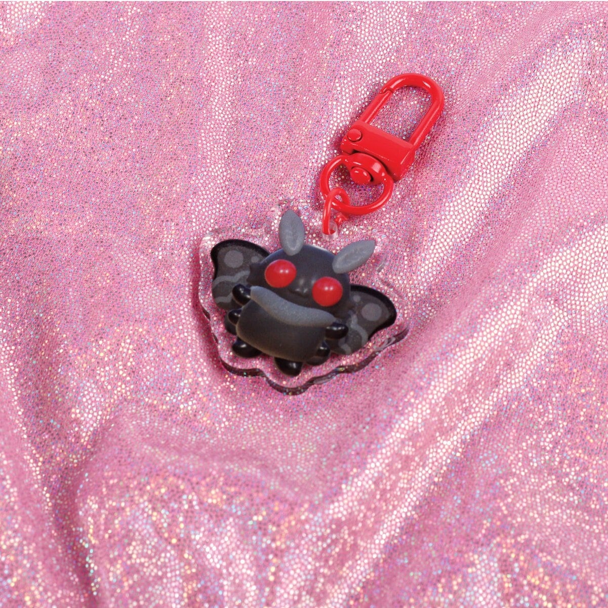 Mothman Keychain 1”