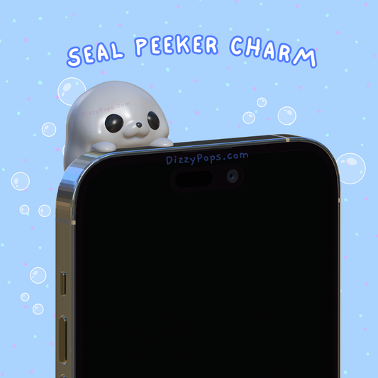 Seal Peeker Charm