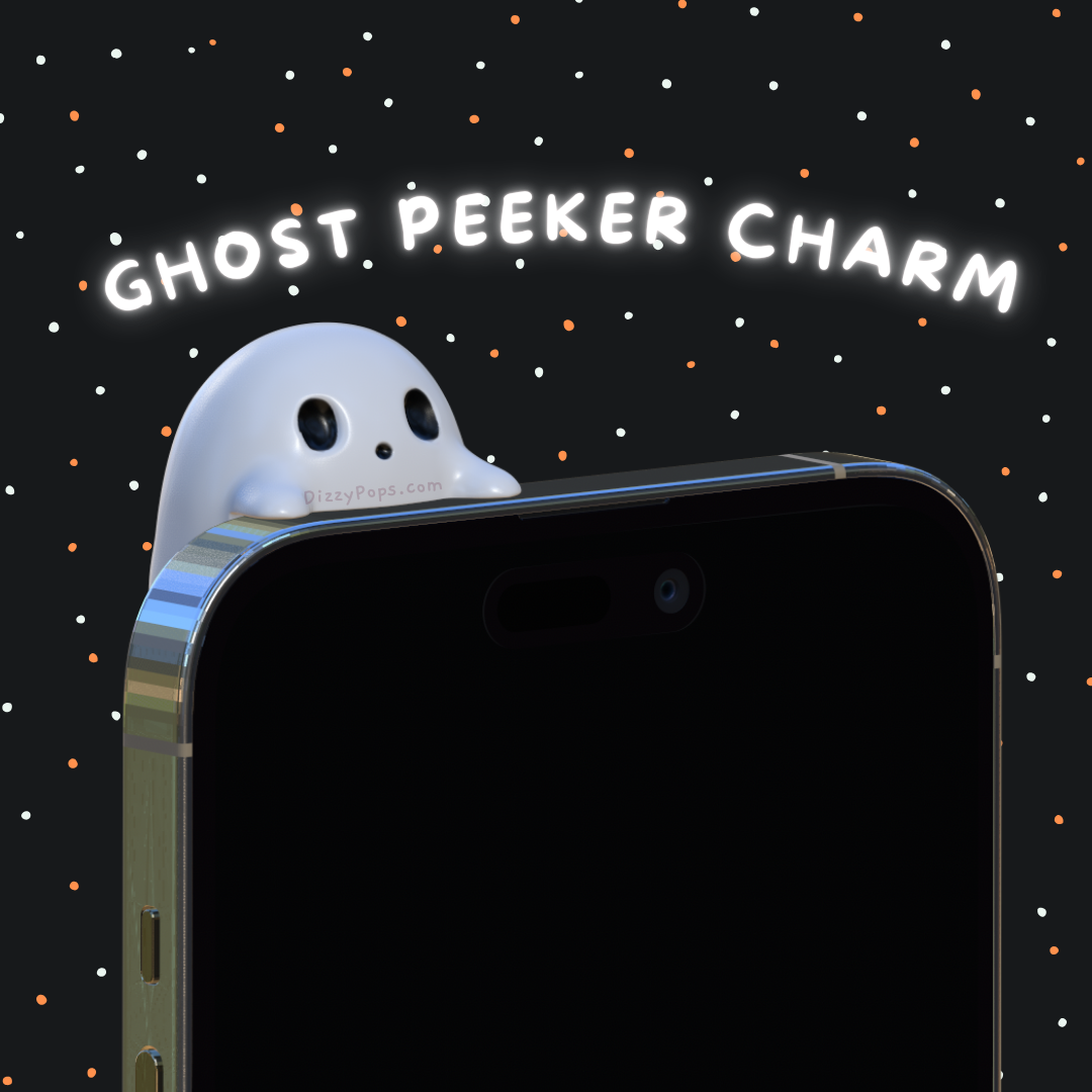 Ghost Peeker Charm