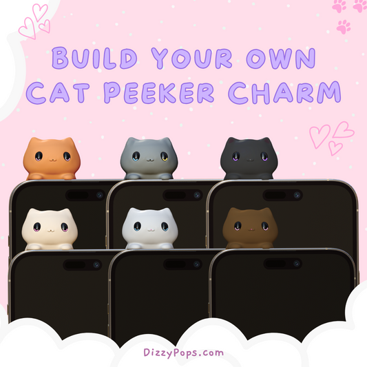 Build Your Own Cat Peeker Charm