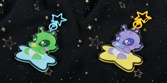 PRE-ORDER Cosmic Crybabies Keychain 2.5”