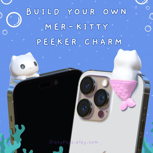 Mer-Kitty Peeker Charm