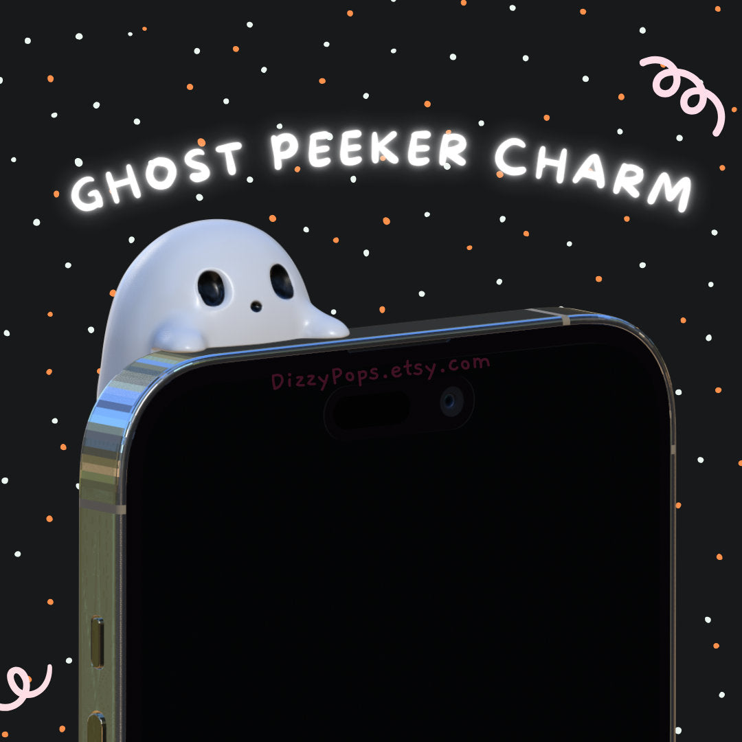 Ghost Peeker Charm