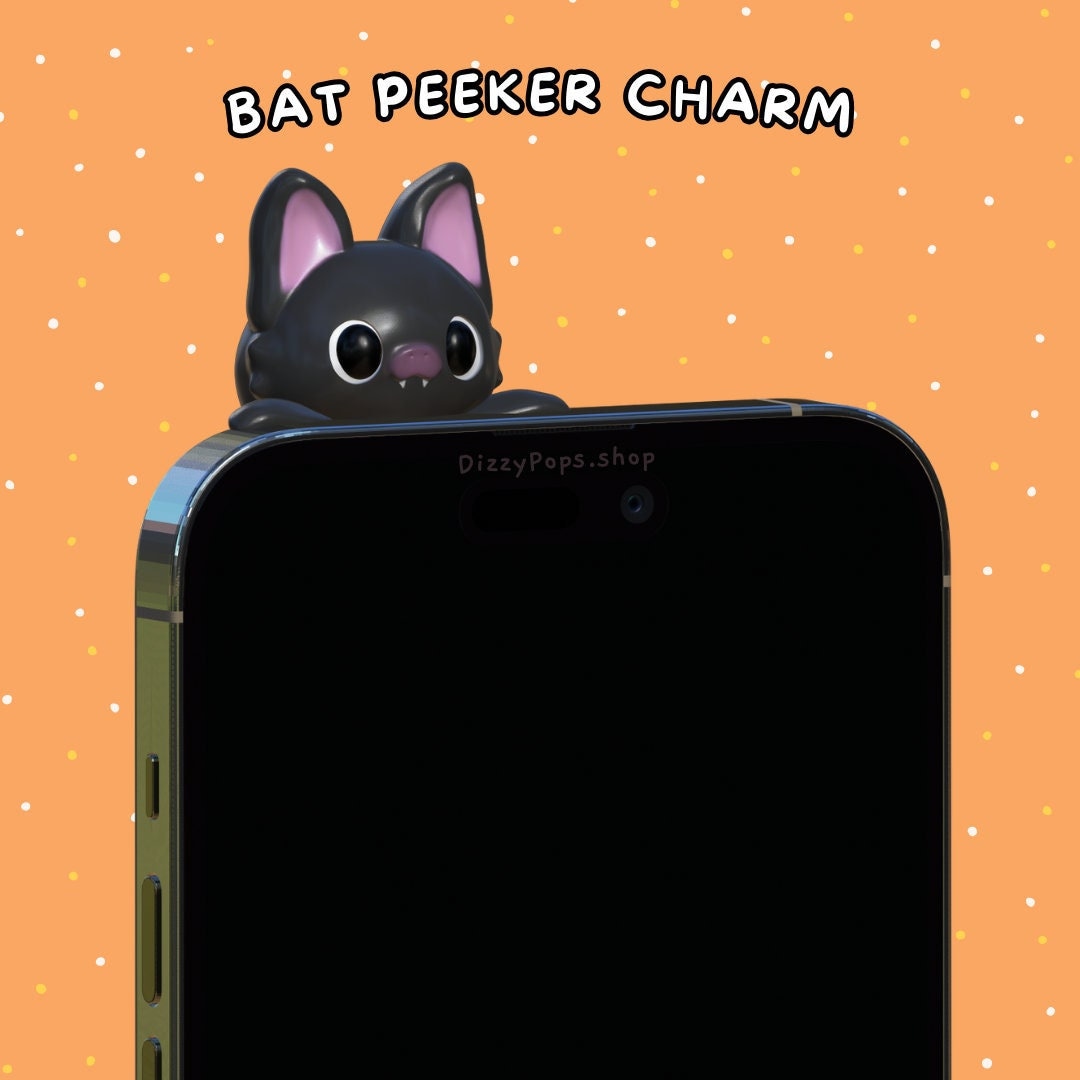 Bat Peeker Charm