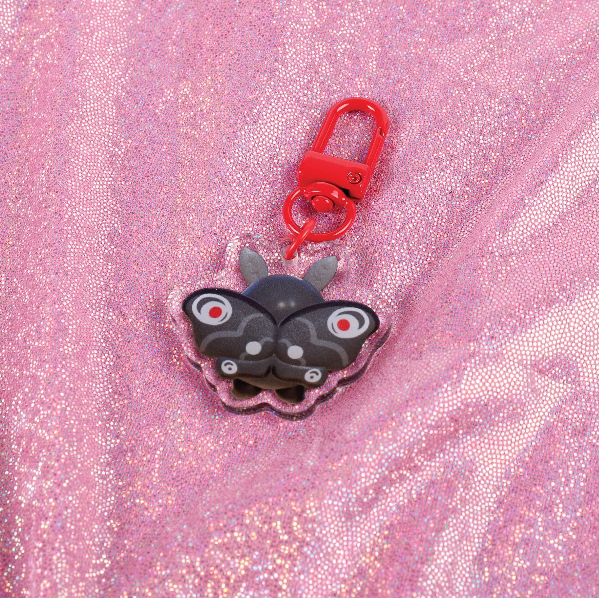 Mothman Keychain  1”